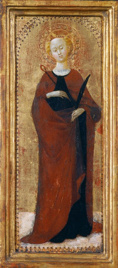 Svatá Apollonie, c. 1435. od Sassetta