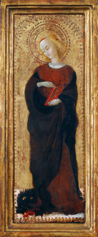 Svatá Markéta, c. 1435. od Sassetta