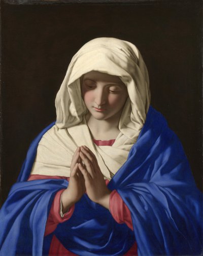 Panna v modlitbě, 1640. od Sassoferrato