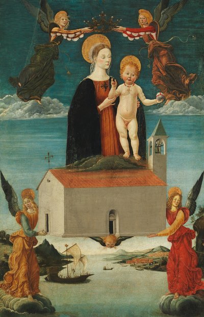 Překlad Svaté chýše v Loretu, ca. 1510. od Saturnino Gatti