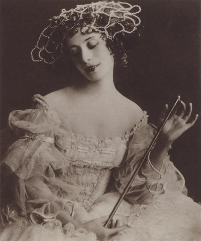 Pavlova v "Pohádkové panence" (černobílá fotografie) od Saul Bransburg