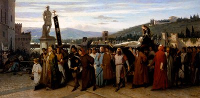 Pohřeb Buondelmonte od Saverio Altamura