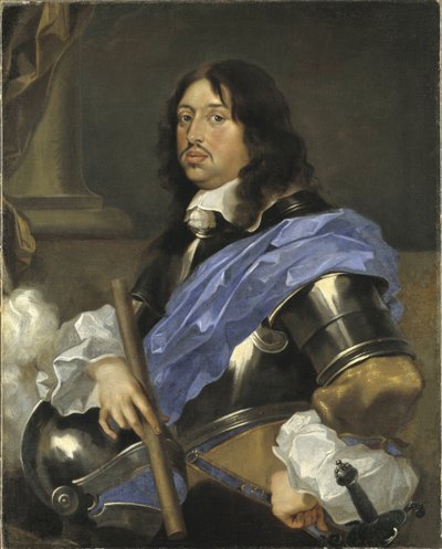 Charles X Gustave roi de Suede - Portrét krále Karla X Gustava Švédska (1622-1660), Bourdon, Sebastien (1616-1671). Olej na plátně. Rozměr: 102 x 82 cm. Národní muzeum Stockholm od Sébastien Bourdon