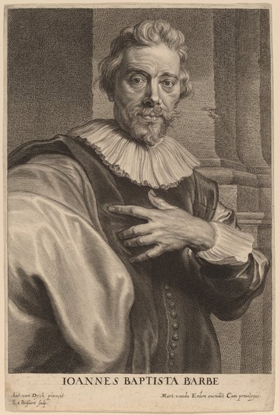 Go Baptist poroste od Schelte Adams Bolswert after Sir Anthony van Dyck