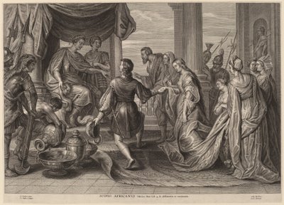 Scipio Africanus od Schelte Adams Bolswert after Sir Peter Paul Rubens