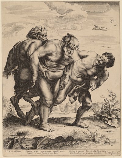 Opilé ticho od Schelte Adams Bolswert after Sir Peter Paul Rubens