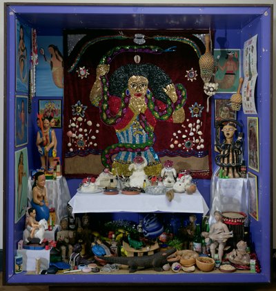 Oltář: Mami Wata, Republika Benin (foto) od School African