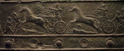 Balawatská brána ze starověké Asyrské říše (nízký reliéf) od School Assyrian