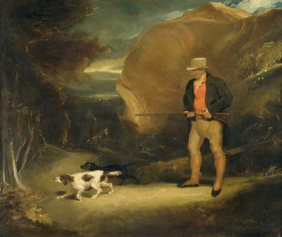 Maurice Lloyd (olej na plátně) od School British