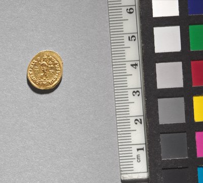 Solidus of Arkadios (reverzní), 395-408 (zlato) (viz CVL 499734 avers) od School Byzantine