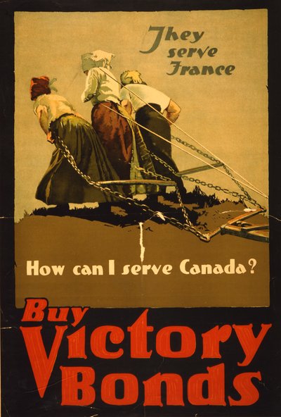 Slouží Francii, jak mohu sloužit Kanadě? Kupte si dluhopisy vítězství od School Canadian