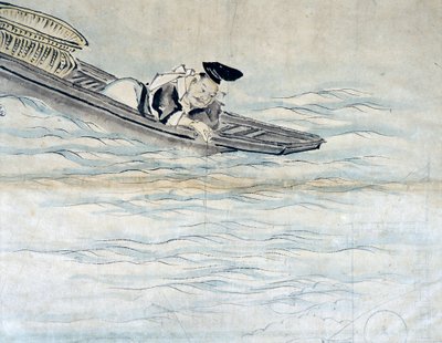 Čínské potopení. sd. 19. století od School Chinese