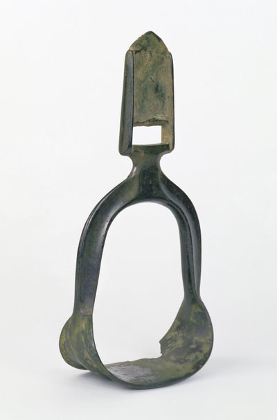 Čínský třmen, 6.-7. století (bronz) od School Chinese