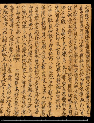 Fragment z Dunhuang, Or. 8210S 4270 verze 1 od School Chinese