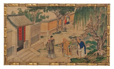 Jedna ze čtyřiadvaceti scén ze Snu o Rudé komnatě od School Chinese