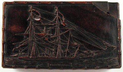Tabatěrka, cca 1840 (dřevo) od School Chinese