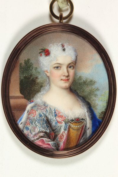 Dáma jménem Marie Leczinská (smalt) od School Continental