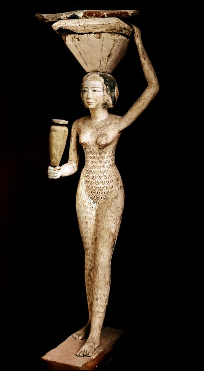 Egyptský starověk: dřevěné řezbářství jako nositelé obětin. Střední říše od School Egyptian