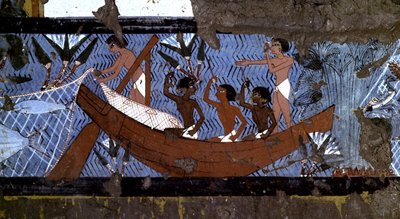 Luxor, Théby: NIL. Webové stránky DEIR EL MADINEH. Vesnice a nekropole řemeslníků: hrobka IPOUY 18. dynastie. od School Egyptian