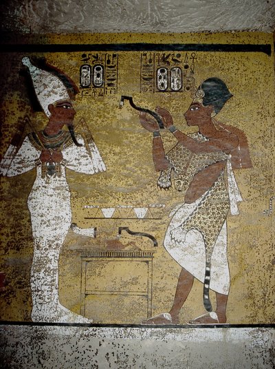 Luxor, Théby: Údolí králů. Tutanchamonova hrobka. od School Egyptian