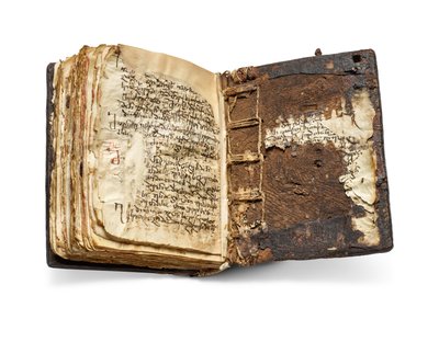 Codex Sinaiticus Rescriptus, konec 5.-7. století do roku 979 n. l. (inkoust na pergamenu) od School Egyptian
