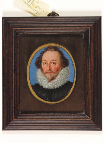 Gentleman jménem William Shakespeare (akvarel na pergamenu) od School English