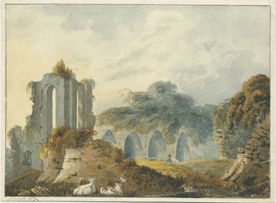 Croxden Abbey: malba vodovými barvami od School English