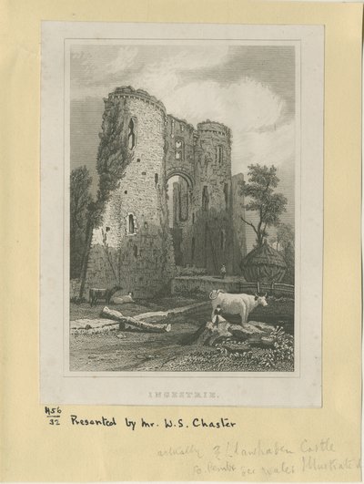 Ingestre - Hrad: ocelorytina a [?19. století] (tisk) od School English