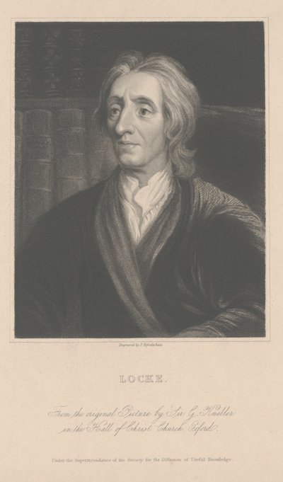 John Locke, ryl J. Posselwhite (rytina) od School English
