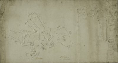 Mapa Willesden, Londýn (litho) od School English