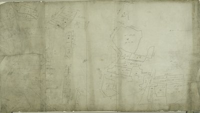 Mapa Willesden, Londýn (litho) od School English