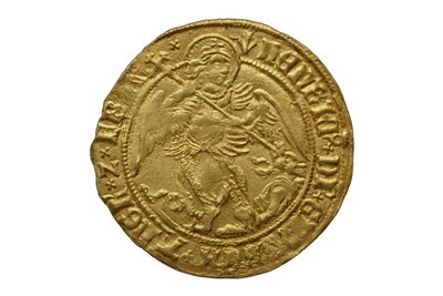 Tudorská mince z pokladu Asthall od School English