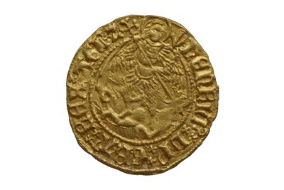 Tudorská mince z pokladu Asthall od School English