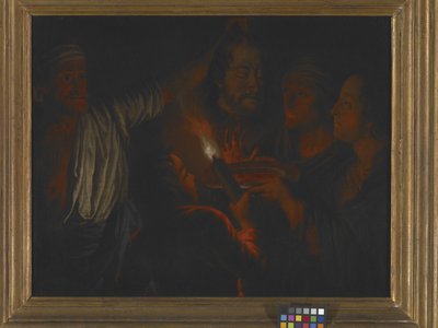 Salome s hlavou Jana Křtitele (olej na plátně) od School European