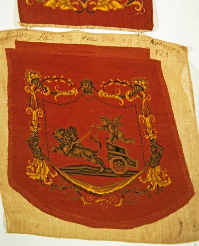 Jádro židle, Paris (textil) od School French