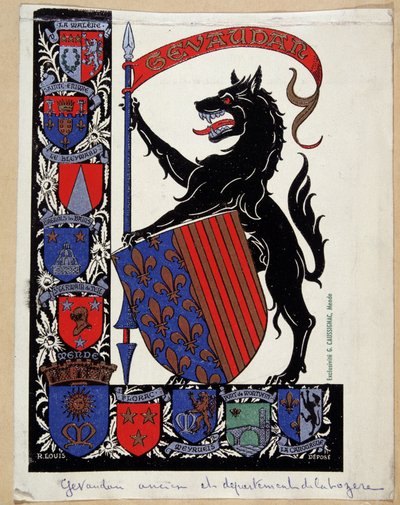 Kabát Gevaudan. (Bete) od School French