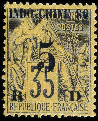 Razítko Francouzské Indočíny od School French