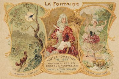 Jean de La Fontaine (tisk) od School French