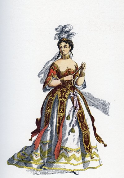 Princezna z Elide - Ilustrace k dokončeným uměleckým dílům od Moliere - od School French