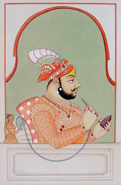 Miniatura Maharana Jagat Singh Udaipur od School Indian