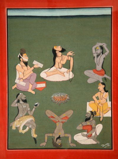 Jogíni (tisk) od School Indian