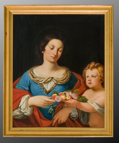 Sv. Dorota (olejomalba na plátně) od School Italian