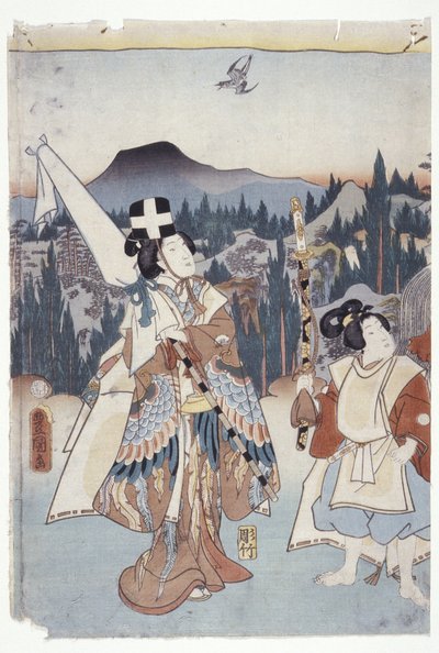 Ashikaga. . . Ručně barvená fialová od School Japanese