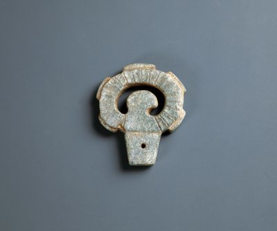 Rukojeť pazourkové zbraně, období Jomon 10000-300 př.n.l od Japanese School