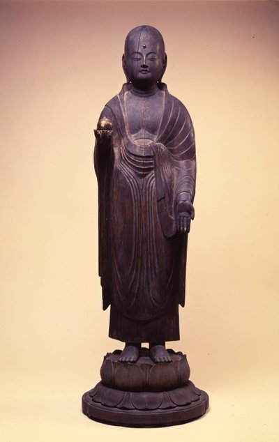 Jizo Bosatsu, Ate Heian / Fujiwara Perio d od Japanese School