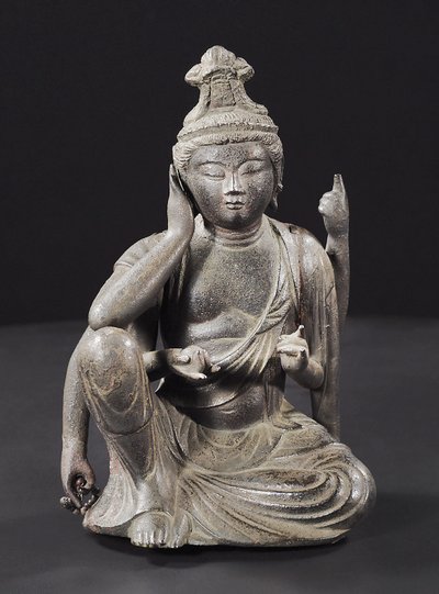 Nyoirin Kannon, Kamakura Period (bronze) od Japanese School
