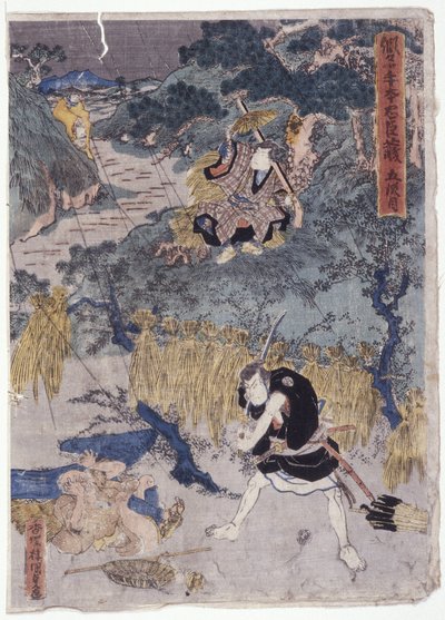 Bez názvu (barevný dřevoryt) od School Japanese