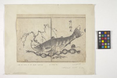 Bez názvu (barevný dřevoryt) od School Japanese