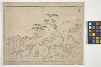 Bez názvu (barevný dřevoryt) od School Japanese