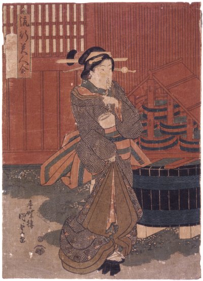 Bez názvu (barevný dřevoryt) od School Japanese